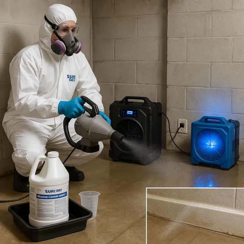 Sanitization and Odor Removal process in South Pasadena, CA