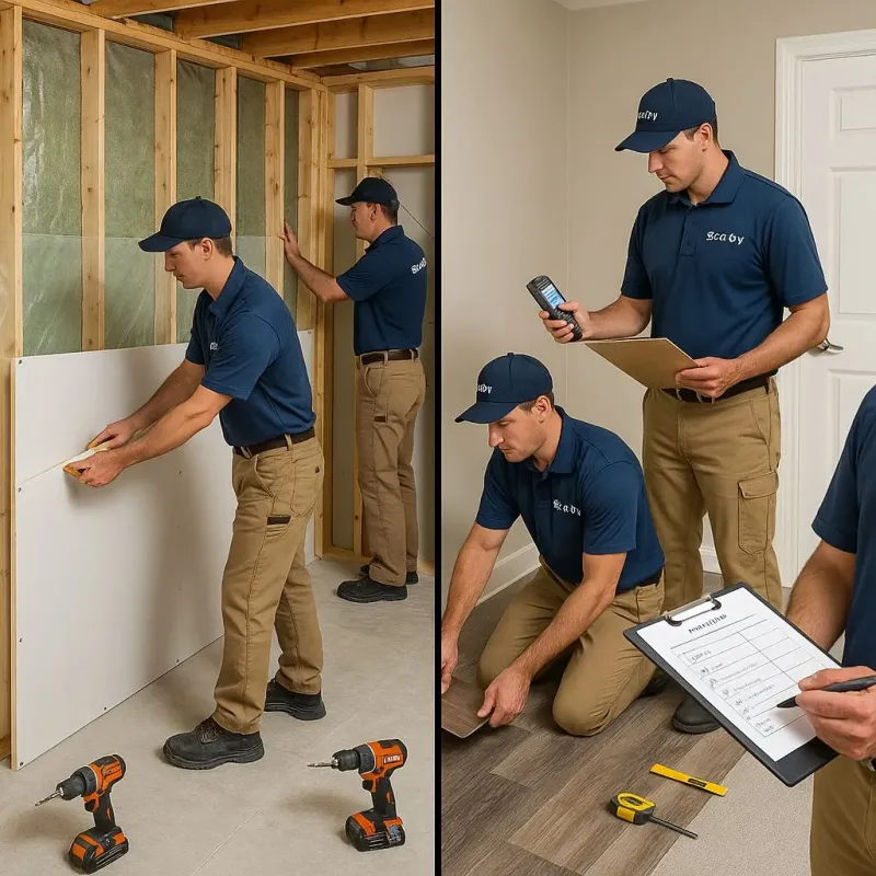 Repairs and Reconstruction process in South Pasadena, CA