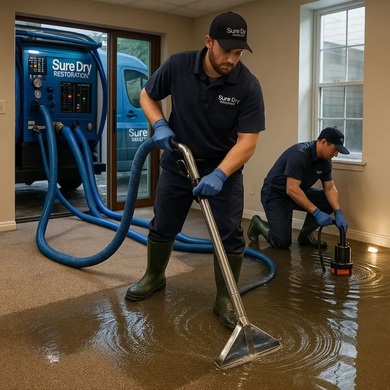 Water Extraction and Removal process in South Pasadena, CA